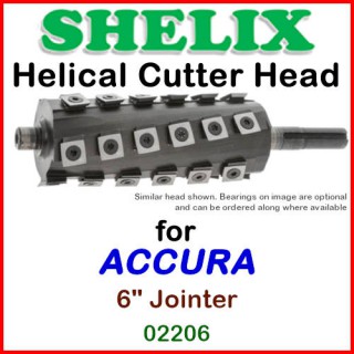 SHELIX for ACCURA 6'' Jointer 02206