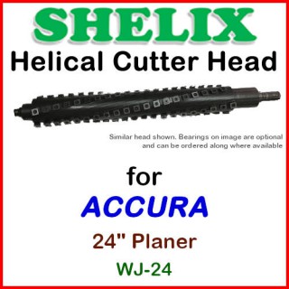 SHELIX for ACCURA 24'' Planer, WJ-24