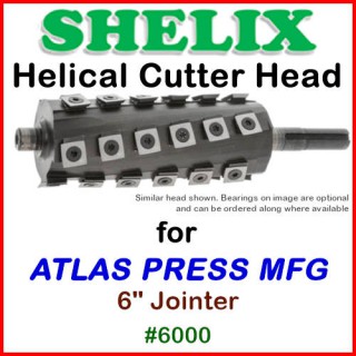 SHELIX for ATLAS PRESS MFG 6'' Jointer, Model 6000