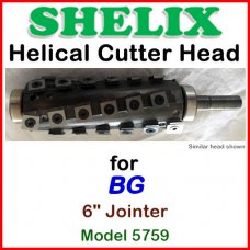 SHELIX for BG 6'' Jointer, Model 5759