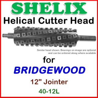 SHELIX for BRIDGEWOOD 12'' Jointer, 40-12L