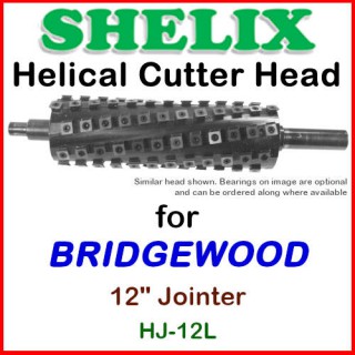 SHELIX for BRIDGEWOOD 12'' Jointer, HJ-12L