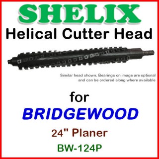 SHELIX for BRIDGEWOOD 24'' Planer, BW-124P