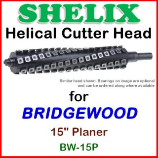 SHELIX for BRIDGEWOOD 15'' Planer, BW-15P