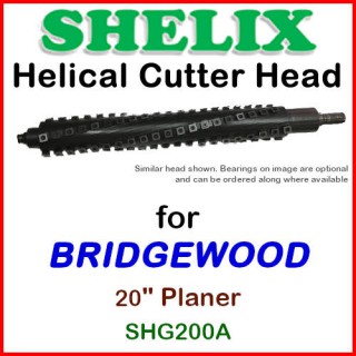 SHELIX for BRIDGEWOOD 20'' Planer, SHG200A