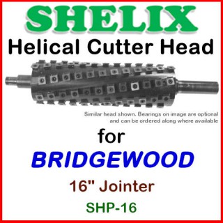 SHELIX for BRIDGEWOOD 16'' Jointer, SHP-16