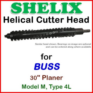 SHELIX for BUSS 30'' Planer, Model M, Type 4L