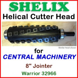SHELIX for CENTRAL MACHINERY 8'' Jointer, Warrior 32966