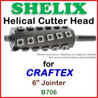 SHELIX for CRAFTEX 6'' Jointer, B706