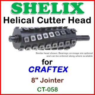 SHELIX for CRAFTEX 8'' Jointer, CT-058