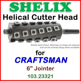 SHELIX for CRAFTSMAN (Sears) 6'' Jointer 103.23321