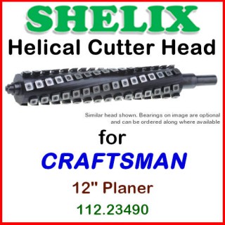 SHELIX for CRAFTSMAN (Sears) 12''Planer 112.23490