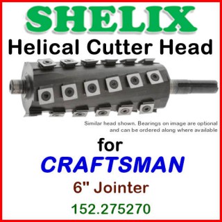 SHELIX for CRAFTSMAN (Sears) 6'' Jointer, 152.275270