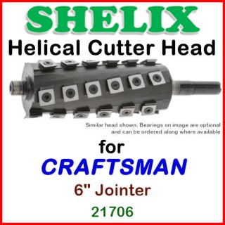 SHELIX for CRAFTSMAN (Sears) 6'' Jointer, 21706
