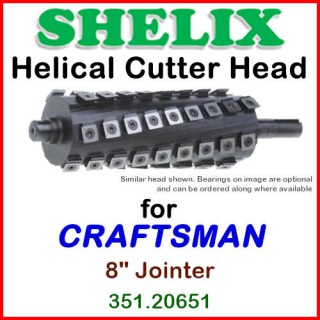 SHELIX for CRAFTSMAN (Sears) 8'' Jointer 351.20651