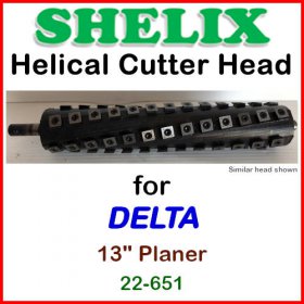 SHELIX for DELTA 13'' Planer, 22-651