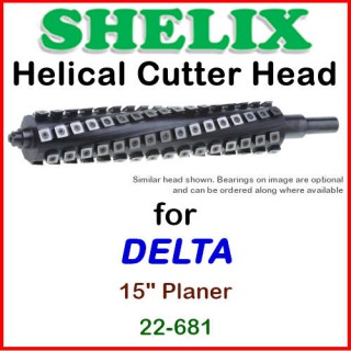 SHELIX for DELTA 15'' Planer, 22-681 SHELIX for DELTA 15'' Planer, 22-681