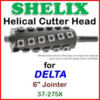 SHELIX for DELTA 6'' Jointer, 37-275X SHELIX for DELTA 6'' Jointer, 37-275X