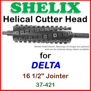 SHELIX for DELTA 16.5'' Jointer, 37-421 SHELIX for DELTA 16.5'' Jointer, 37-421
