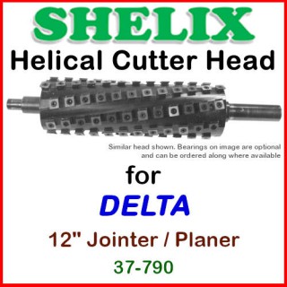 SHELIX for DELTA 12'' Jointer, 37-790 Jointer-Planer SHELIX for DELTA 12'' Jointer, 37-790 Jointer-Planer