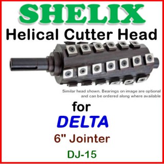 SHELIX for DELTA 6'' Jointer, DJ-15 SHELIX for DELTA 6'' Jointer, DJ-15