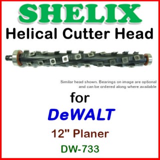 SHELIX for DEWALT 12.5'' Planer, DW-733