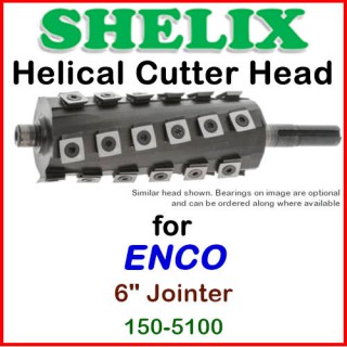 SHELIX for ENCO 6'' Jointer 150-5100