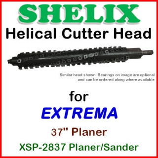 SHELIX for EXTREMA 37'' Planer, XSP-2837 Planer-Sander