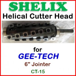 SHELIX for GEE-TECH 6'' Jointer, CT-15