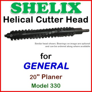 SHELIX for GENERAL 20'' Planer, 330 SHELIX for GENERAL 20'' Planer, 330