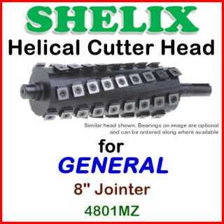 SHELIX for GENERAL 8'' Jointer, 4801MZ