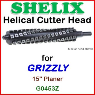 SHELIX for GRIZZLY 15'' Planer, G0453Z