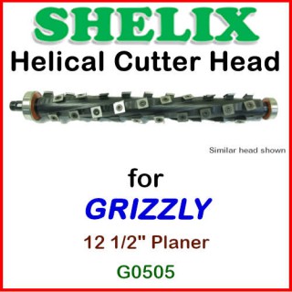 SHELIX for GRIZZLY 12 1/2'' Planer, G0505