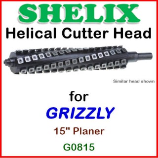 SHELIX for GRIZZLY 15'' Planer, G0815