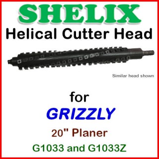 SHELIX for GRIZZLY 20'' Planer, G1033 and G1033Z