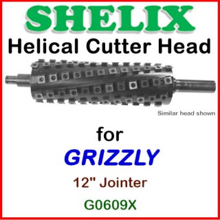 SHELIX for GRIZZLY 12'' Jointer, G0609X