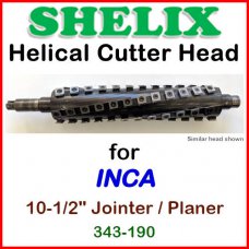 SHELIX for INCA 10-1/2'' Jointer-Planer Combo, 343-190