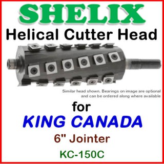 SHELIX for KING CANADA 6'' Jointer, KC-150C