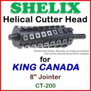 SHELIX for KING CANADA 8'' Jointer, CT-200