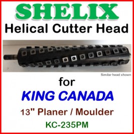 SHELIX for KING CANADA 13'' Planer, KC-235PM (Planer-Moulder)