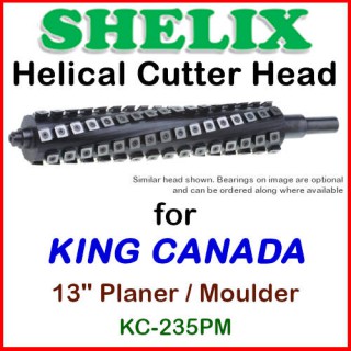 SHELIX for KING CANADA 13'' Planer, KC-235PM (Planer-Moulder)