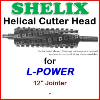 SHELIX Head for L-POWER 12''Jointer