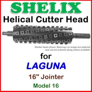 SHELIX for LAGUNA 16'' Jointer, Model 16