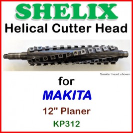SHELIX for MAKITA 12'' Handheld Planer, Model KP-312