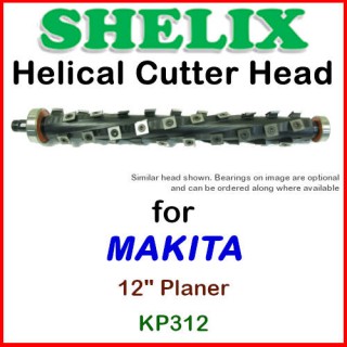 SHELIX for MAKITA 12'' Handheld Planer, Model KP-312 SHELIX for MAKITA 12'' Handheld Planer, Model KP-312