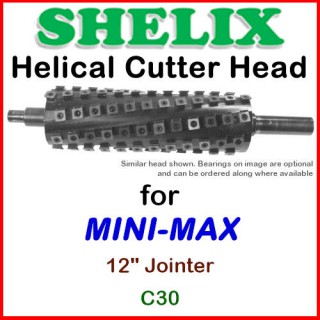 SHELIX for MINI-MAX 12'' Jointer, C30