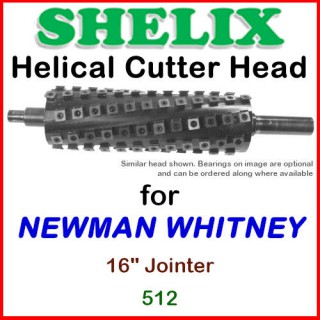 SHELIX for NEWMAN WHITNEY 16'' Planer, 512