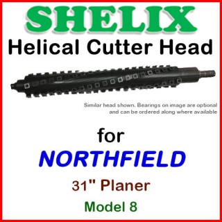 SHELIX for NORTHFIELD 31'' Planer, Model 8
