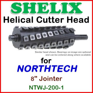 SHELIX for NORTHTECH 8'' Jointer, NTWJ 200-1