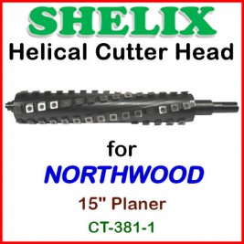 SHELIX for NORTHWOOD 15'' Planer, CT-381-1